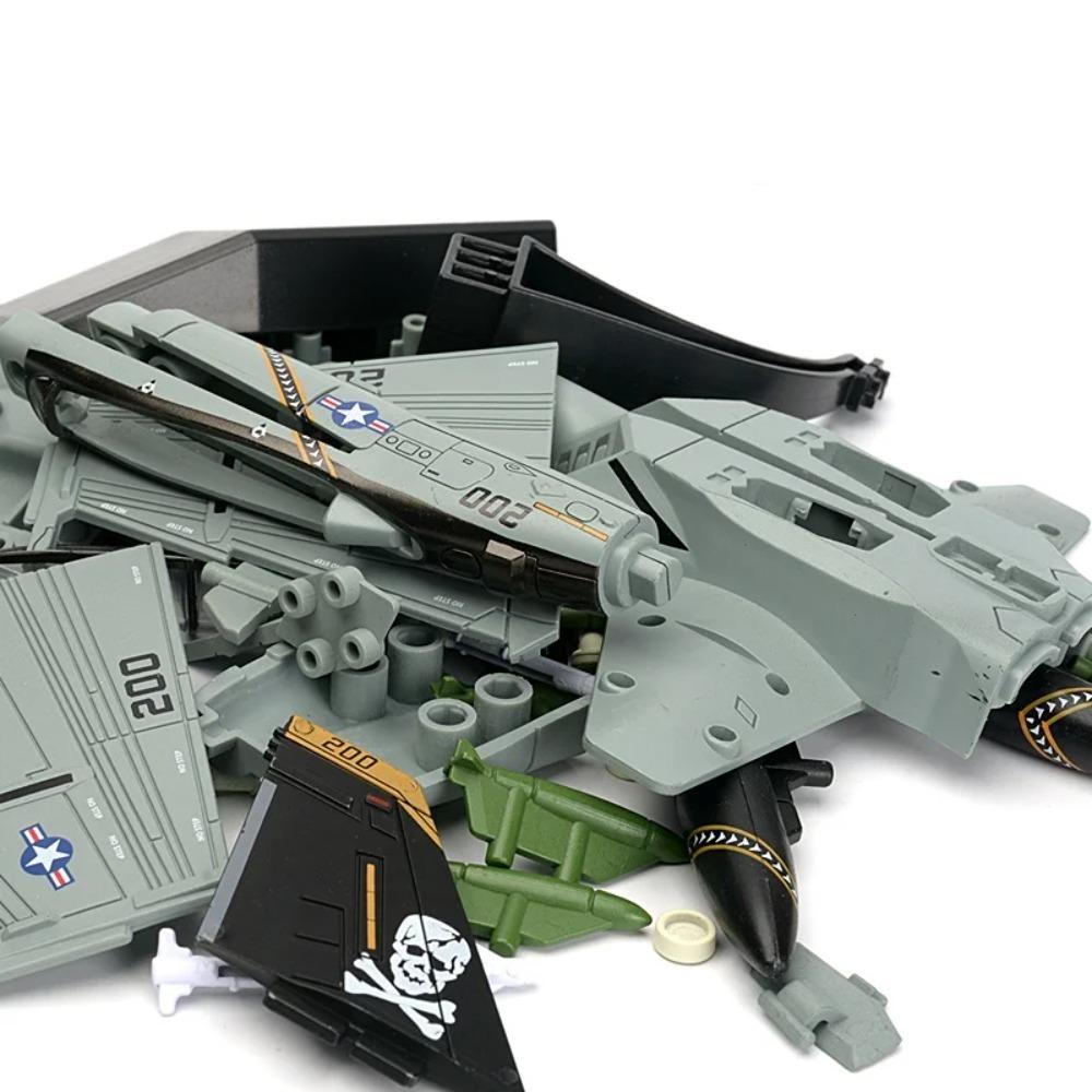 1:72 Blocos de Construção Criativos Série Militar Modelo de Caça de Ataque US F-18 Super Hornet Brinquedos de Caça Para Meninos Presentes de Natal