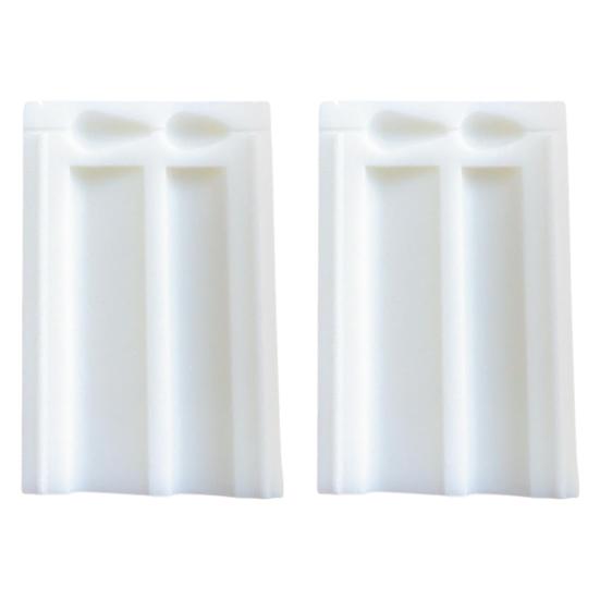 

1 пара роллеров для глиняных бусин, инструмент для проделывания отверстий в бусинах, инструменты для изготовления украшений своими руками, 12/15 мм, инструменты для полимерной глины, серьги, форма для бусин-капелек белый