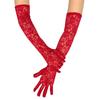 2pack Sophisticated Lace Evening Gloves Party Costume Gloves Fashionable Gloves for Evening Parties Weddings
