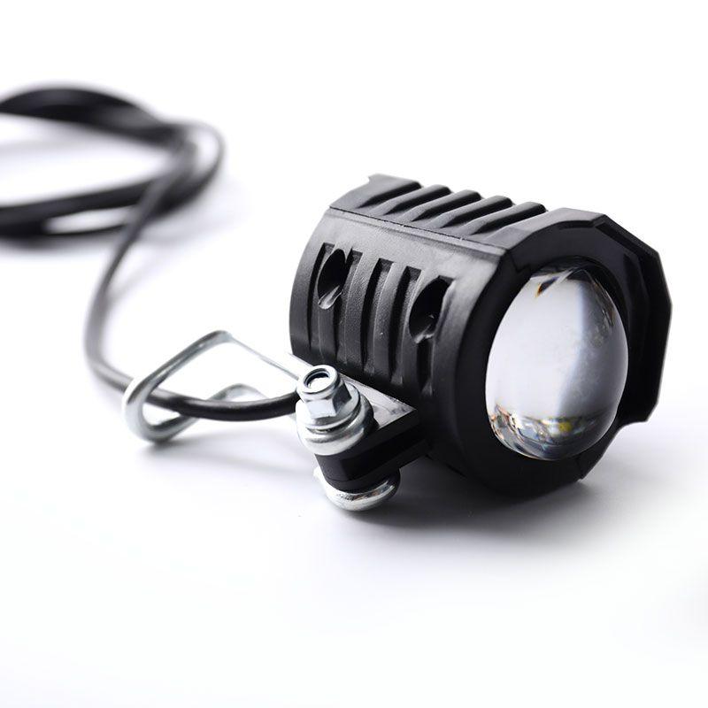 2 In 1 E-Bike Light Headlight Input Dc36/48/60V Electric Scooter Handlebar Lamp