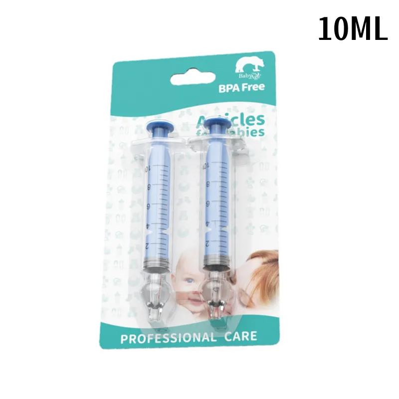 Needle Tube Baby Nasal Aspirator Syringe Baby Nose Cleaner Infant Rhinitis Nasal Washer Children Nose Washing Tool for Kids