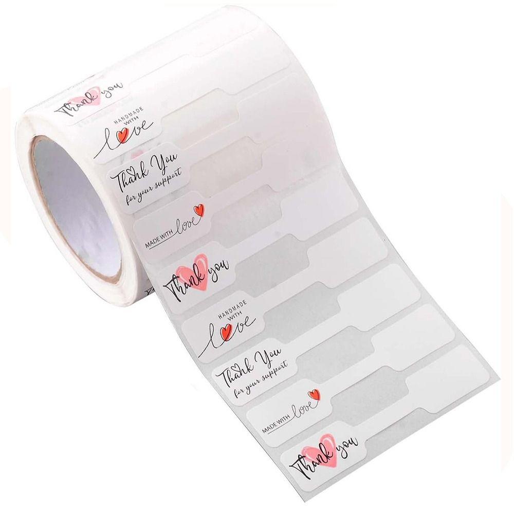 500PCS Multicolor Jewelry Price Labels Paper Self-adhesive Stickers Bracelet Necklace Ring Tags