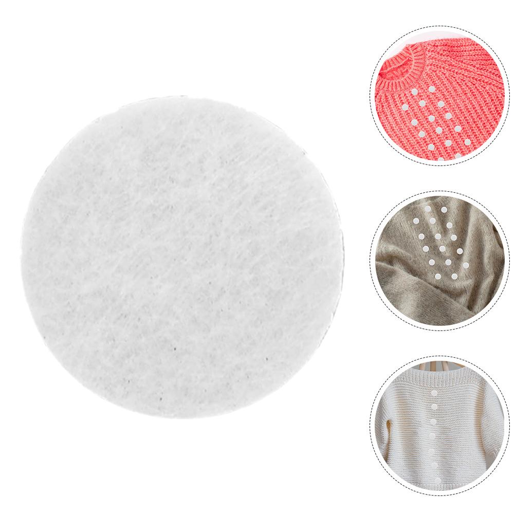 500 Pcs Self Adhesive Felt Circles Round Fabric Dots Stickers Clothing Decoration Patch Diy Sewing Craft Accessories