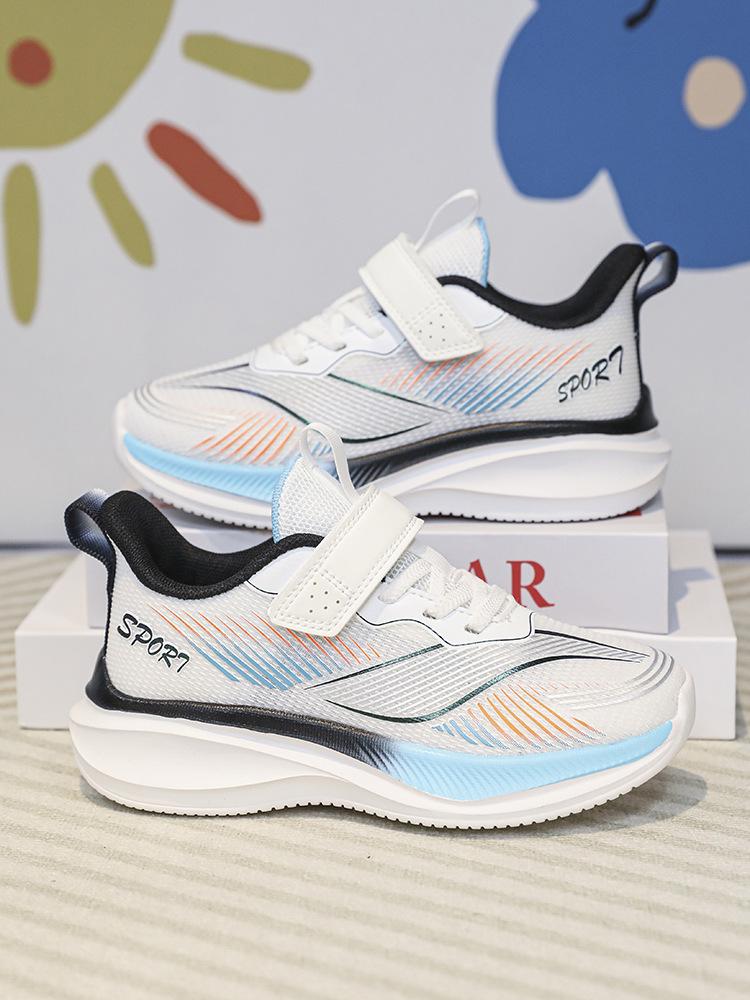 

Classmates, students, sports shoes, non-slip and wear-resistant campus Velcro running shoes, men s and women s spring and summer soft soles, light a 40