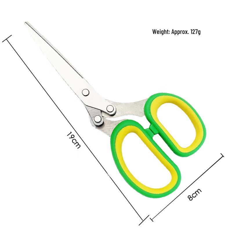 Stainless Steel Multi-layer Herb Scissors