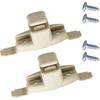 [Replacement] 2pcs Sun Visor Clip Clips Holder Brackets Mount Sun Visor Clip for BMW 3 5 7 Series E46 E38 E39 E53 X5 Replace Car Accessories