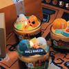 Halloween Ghost Pumpkin Scented Candle Ornament for Festive Atmosphere