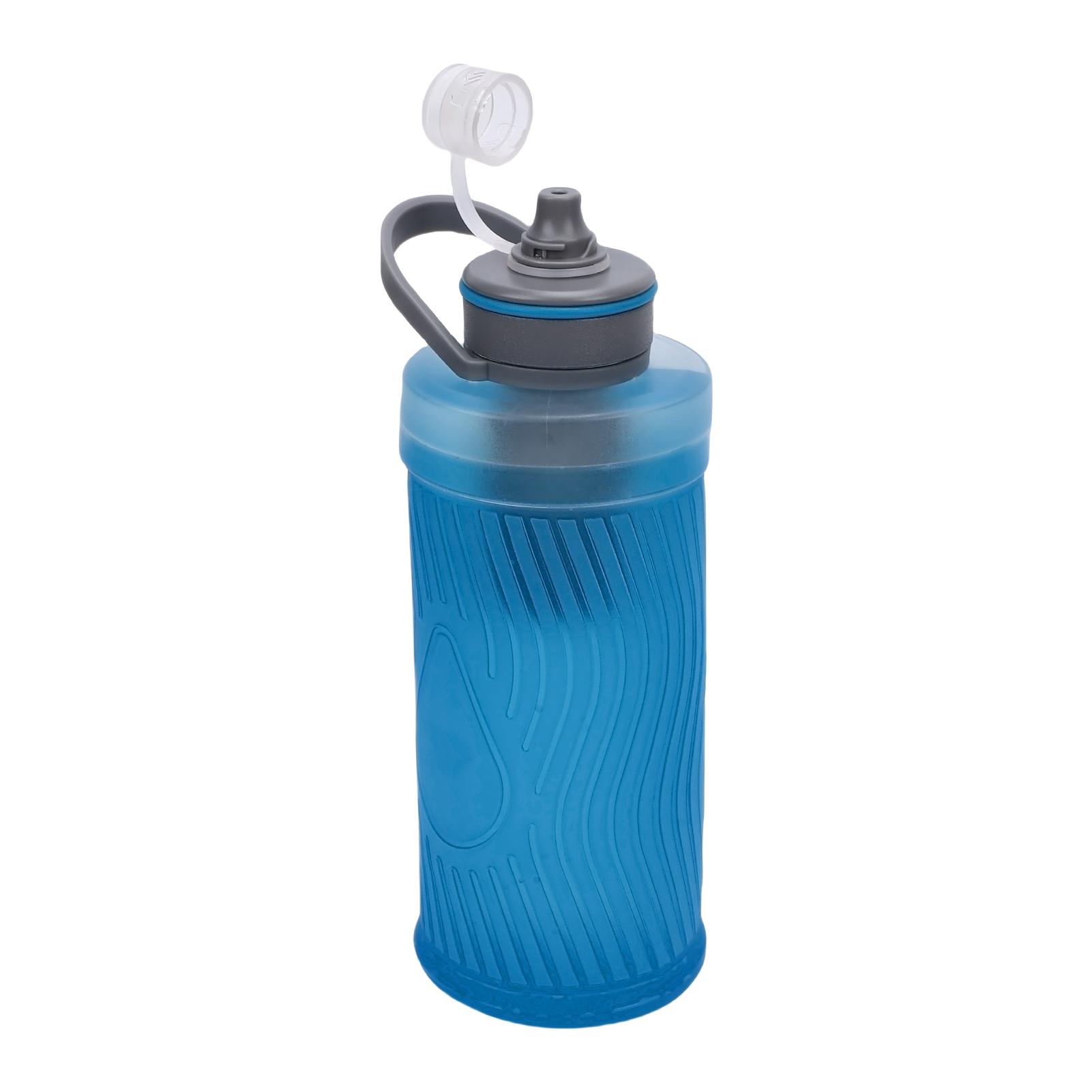 

Foldable Squeeze Water Bottle Hydration Bag with Filtration System for Outdoor 700mL