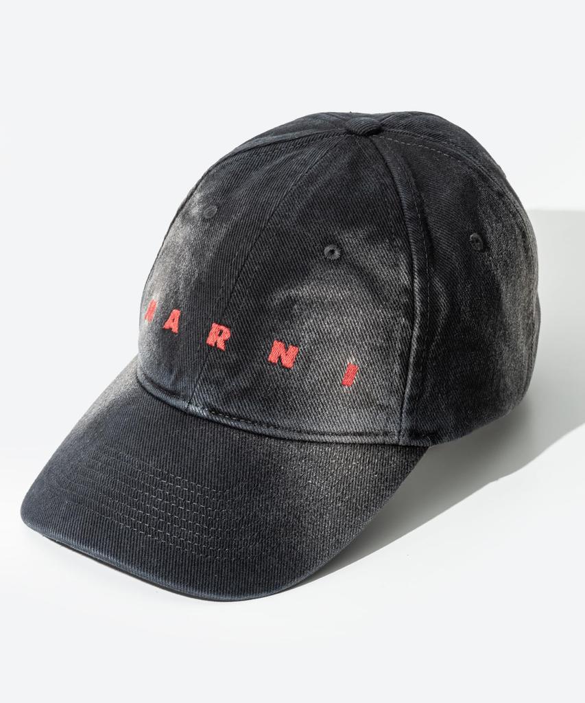 Marni Cap CLZC0108S0USCV87 BLACK [Used]