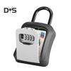 Key Lock Box Sturdy Portable Security Lock Box 4 Digit Combination Lockbox for Home Office Garage Apartment Spare Keys
