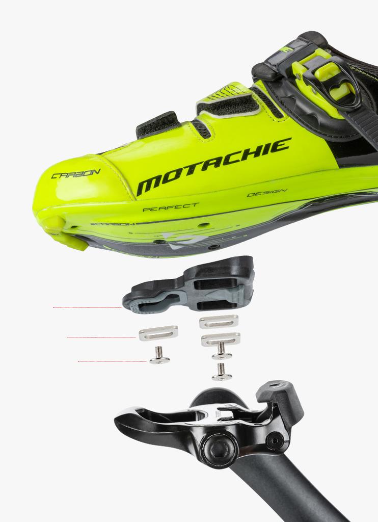 Self-Locking 4.5 Degree Aluminum Alloy Cleat Pedals Customized Sealed Bearing Chromoly Spindle for PD-R95 Bicycle Pedal for