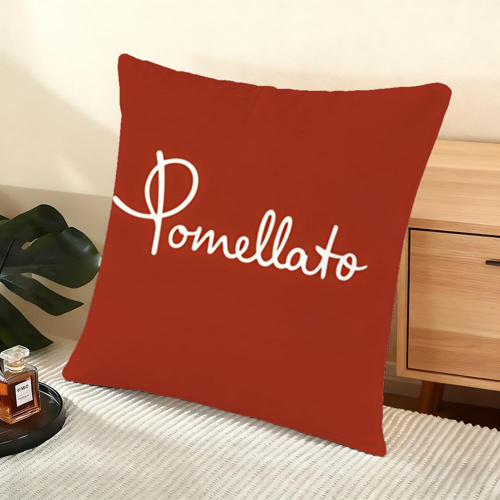 P-Pomellato Cushion Cover Soft Short Plush Pillow Cover Smooth Cozy Texture Aesthetic Cushion Case Home Decor