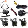 Car Rear View Camera 4/8/12 LED Night Vision Reversing Auto Parking Monitor CCD Waterproof 170 Degree HD Video Backup Camera
