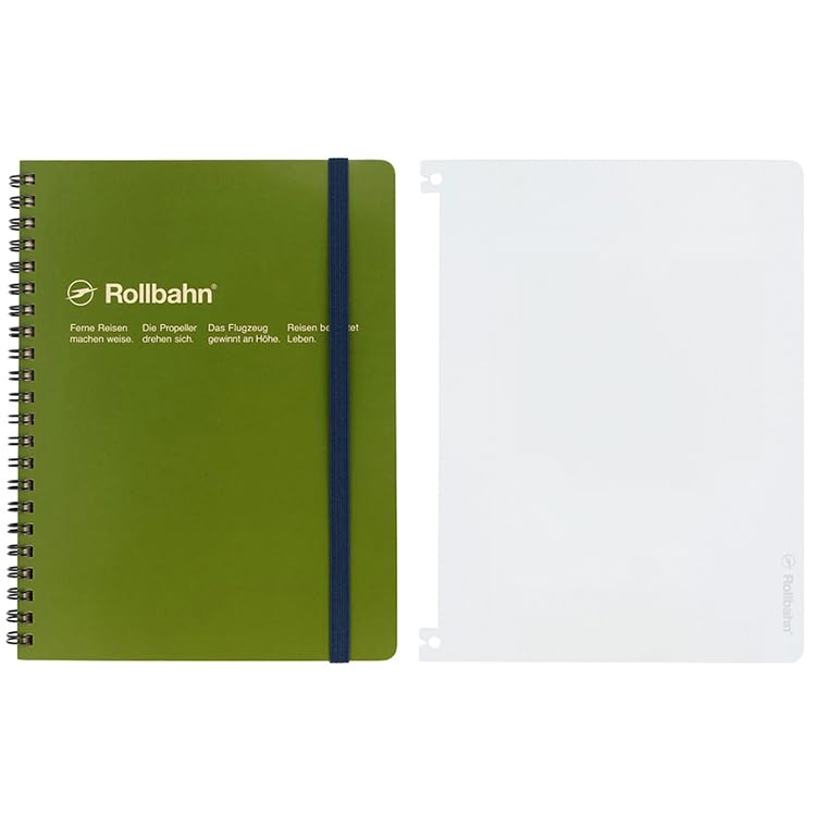 Rollbahn Pocket Memo A5 Rollbahn Pocket Memo A5 Protector [Delfonics] [2-piece set] (Olive) / оливковый
