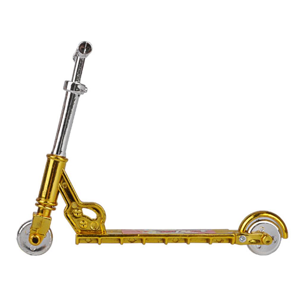 Mini Sparkesykkel Leke Plast 2 Hjul Sparkesykkel Pedagogisk Mini Skateboard Leke,