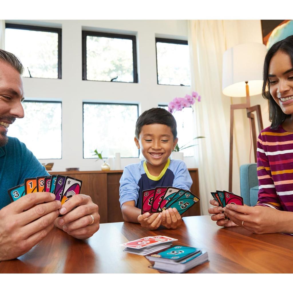 Mattel UNO Flip Card Game Party Game GDR44 for 2-10 Players Ages 7+