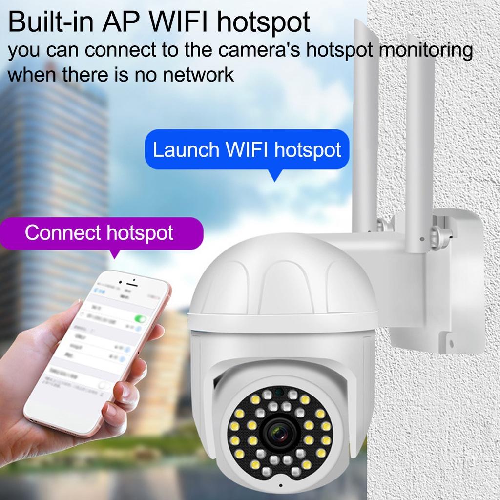 2MP IP Camera WiFi Video Surveillance Security Camera CCTV Wireless 1080P Digital Zoom Motion Detection Outdoor New