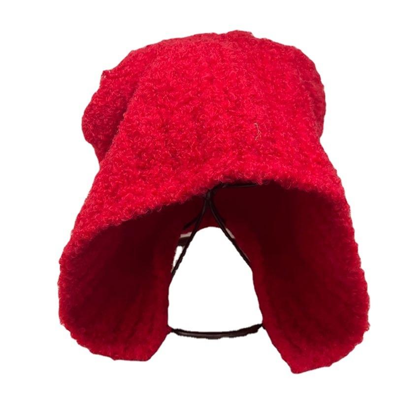 Fuzzy Women Hat Bear Casual for Elegant Graffiti Writers Turntablists Casual Winter Warm Hat for Teen Girls