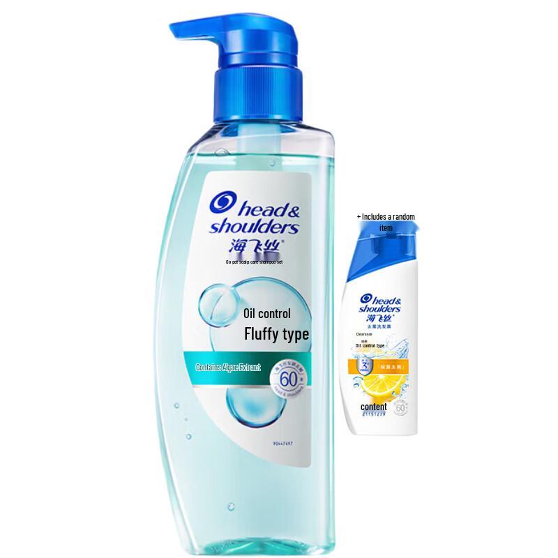 

Head & Shoulders Anti-Dandruff Scalp Care Shampoo - Oil Control & Volumizing 480g + Bonus 80g
