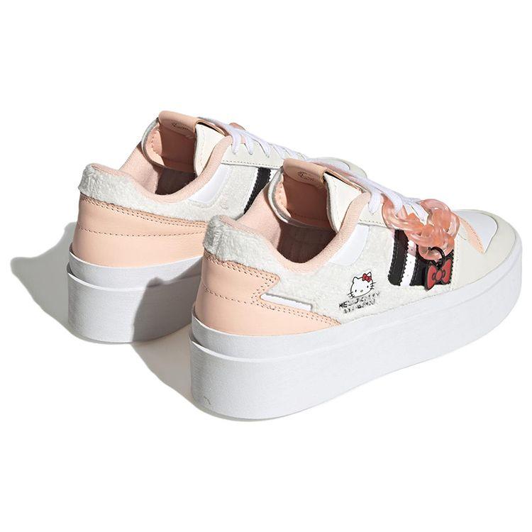 Hello Kitty x adidas Forum Bonega Hello Kitty ve Arkadaşları Kadın Spor Ayakkabı Beyaz Kirli Beyaz Çekirdek Siyah HP9781