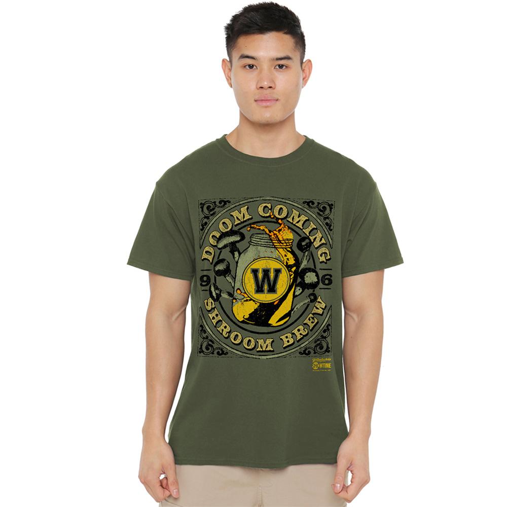 Yellowjackets Unisex Adult Doom Coming Shroom Brew T-Shirt