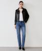 ANTOME Minimal Leather Jacket (Black)