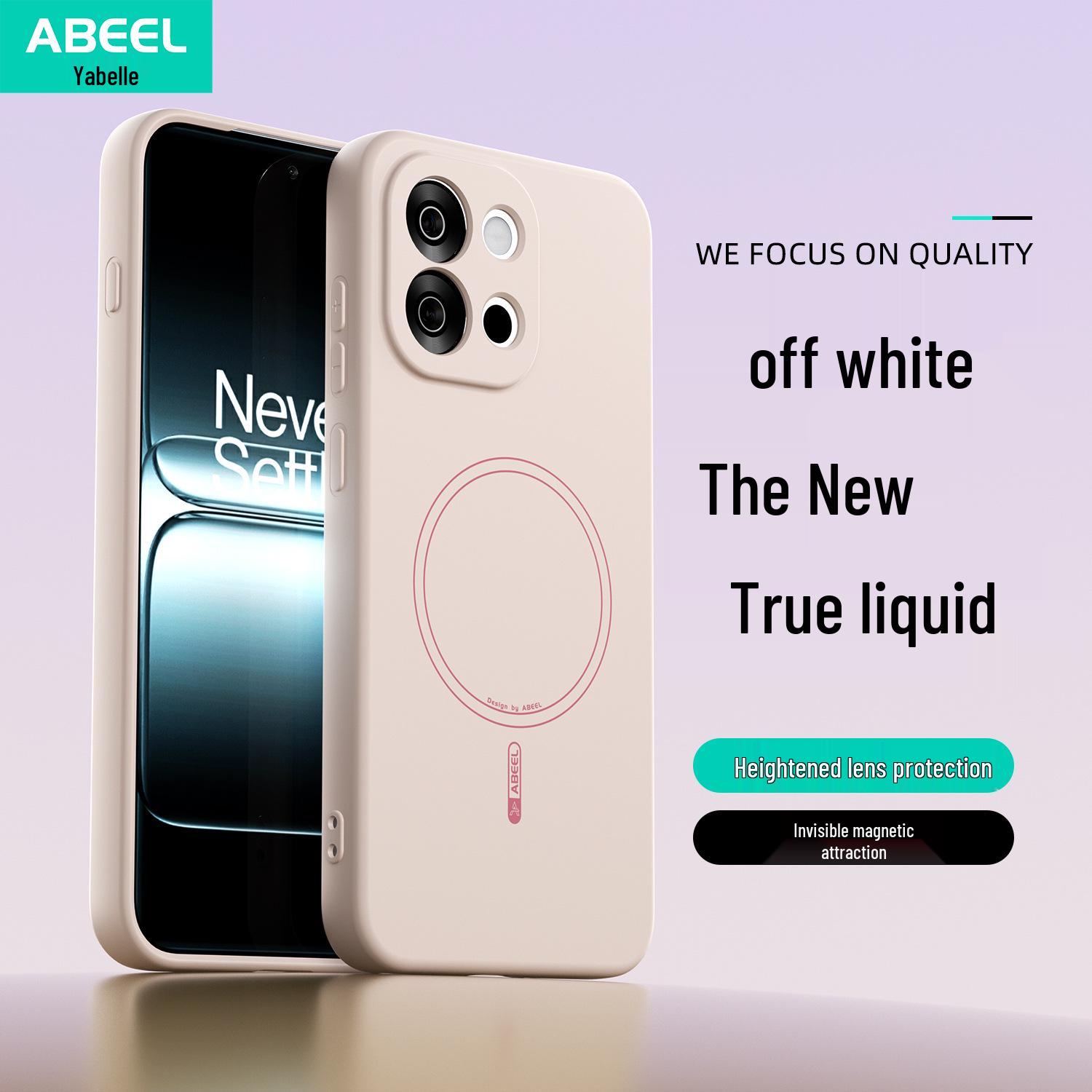 OnePlus 13T Magnetic Skin-Feel Liquid Silicone Protective Case OnePlus 13T
