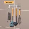 Mingpan Wall-Mounted Rotating Kitchen Hooks