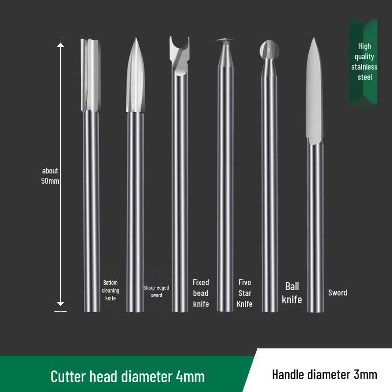 Electric Engraving Tool Set: Dental Machine, Engraving Knife, Steel Drill Bit, Walnut & Wood Carving, Woodworking Scribing & Sword Knife.
