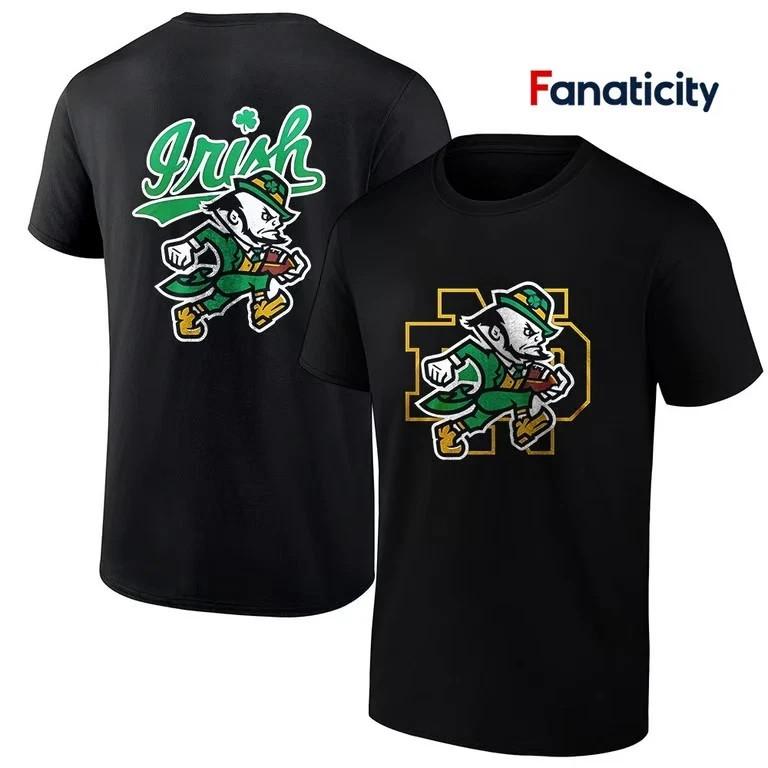 Notre Dame Fighting Irish футбол Fighting Irish 2025 логотип футболка Унисекс футболка XXXXL