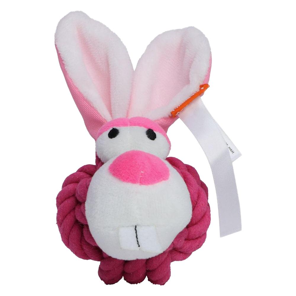 Mbw MiniFeet Rabbit Rope Dog Toy