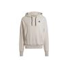 adidas Hoodie Logo Solid Pullover Sweatshirt Men Tops Gray H65782