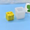 2pcs Bow Gift Box Fondant Silicone Mold Decor Festive Gift Box Scented Candle Mold DIY Festive Candle Molds for Candle Making