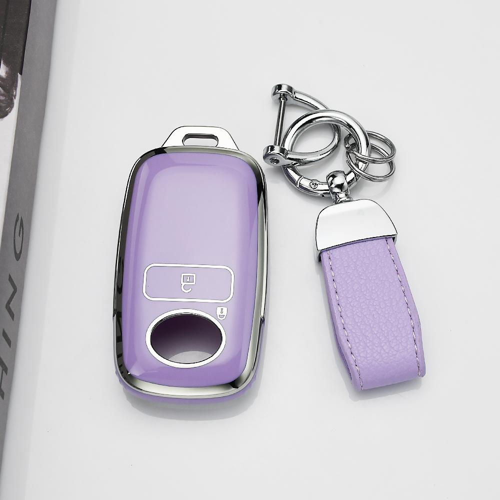 Auto Shell Keyring Case Keyless Protector Car Key Cover for Toyota Veloz Avanza Rush Daihatsu Genuine Perodua Yaris Ativ Raize