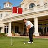 Golf-Fahnenstange 6 Fuß Golf-Fahne und Lochbecher für den Garten Pro Abnehmbarer Golf-Lochbecher und Fahne für Driving Range Hinterhof-Upgrade 5 Designs Mit Verbindern
