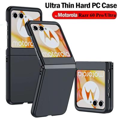 Slim Ultra Thin Hard Protective Case For Motorola Razr 60 Pro Ultra 50 40 Plus Candy Colour Skin Feel Camera Protect Phone Cover