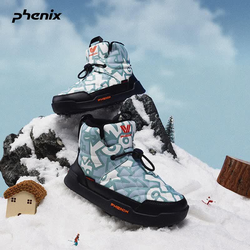 Phenix 2025-2026 Kids High-Top Warm Snow Boots 30