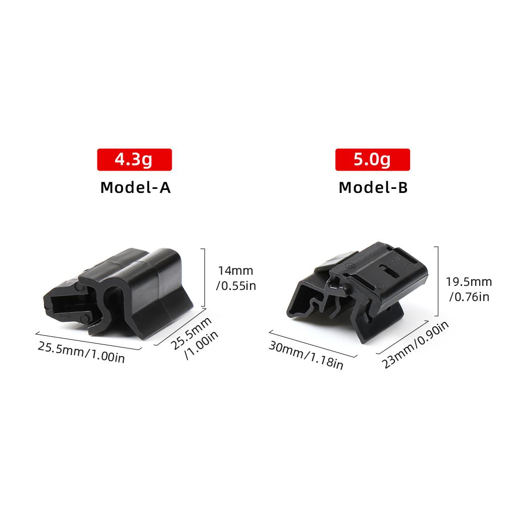 SGD4 Voor Tesla Model 3 Model Y Voorste Kofferbak Auto Plastic Gesp Voorste Motorkap Box Gesp Clip 1472872-00-C  1472872-00-B
