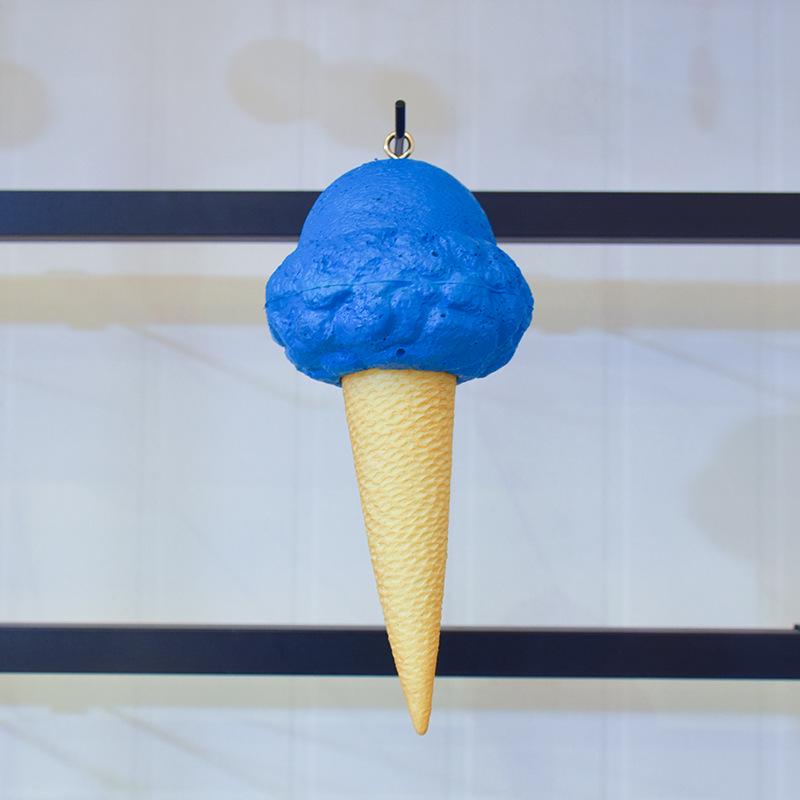 Green Yuan Ice Cream Model Light Display for Shop Decor & Renovation