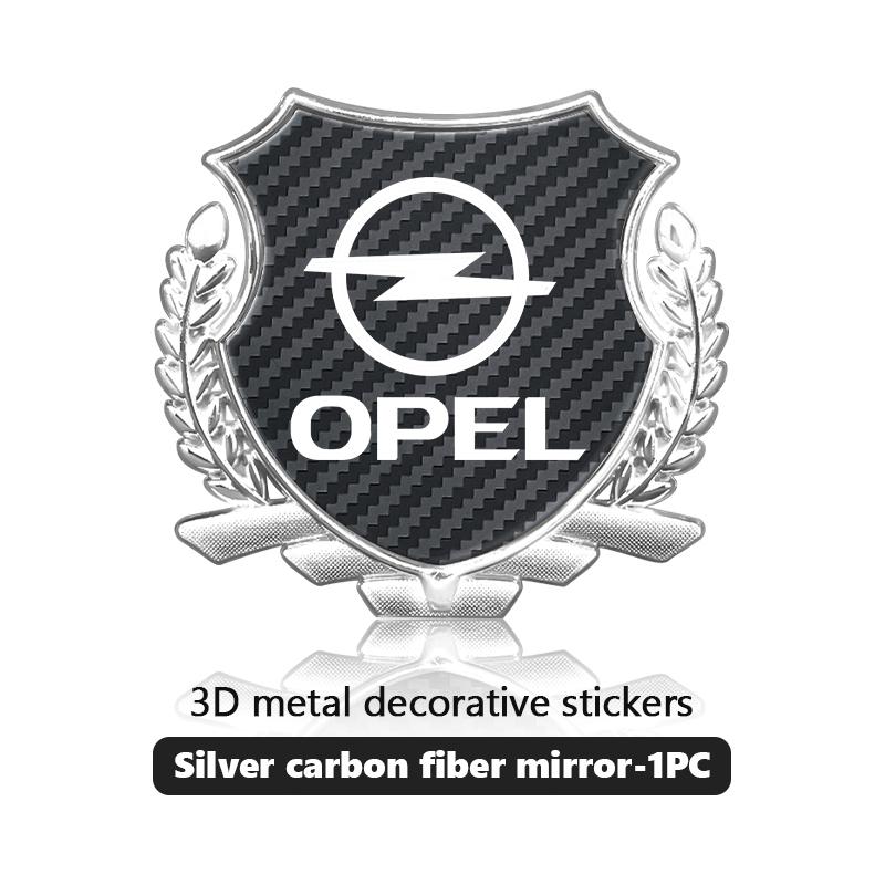 Pegatinas 3D para Carrocería Emblemas Estilo Espigas de Trigo Calcomanías Decoración Para Opel Insignia Astra G J F K Vectra C H Corsa C B D Omega