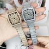 Time Has Come And Gone, Women'S Watches, Wine Barrels, Women'S Watches, Women'S Luxury Full Diamond Steel Belts, High-Value Fashion Watches