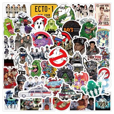 10/50 τεμ. αυτοκόλλητα Ghostbusters αυτοκόλλητα γκράφιτι Ghostbusters για DIY Αποσκευές Φορητό Υπολογιστή Σκέιτμπορντ Μοτοσικλέτα Αυτοκόλλητο Ποδηλάτου