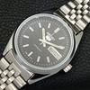 JAPAN VINTAGE REFURBISHED SEIKO 5 AUTOMATIC MENS BLACK DIAL WATCH A440636-4 Sk-a440636