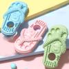 Dog Molar Supplies Dog Chew Toy Slippers Shape Tooth Cleaning Massage Point Toothpaste Pet Toothbrush Molar Pet Toy