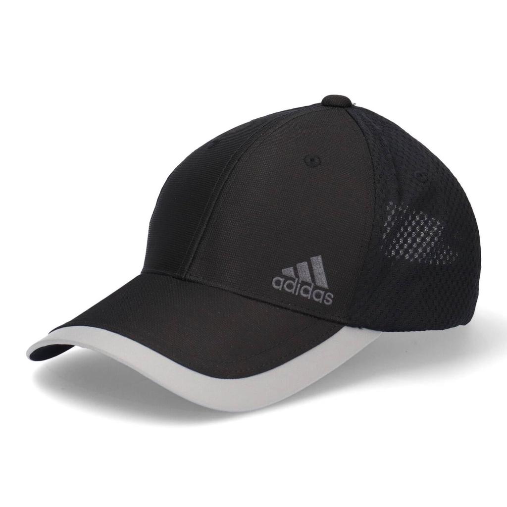 Adidas Interzero V-Panel Mesh Cap, Large, Custom Order (L, Black)