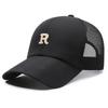 Spring and summer breathable baseball cap light and thin mesh cap R standard cap men's and women's outdoor visor fishing cap