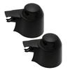 Pack of 2 Replacement Nut Covers Guards Cap for Rear Wiper Arms Plastic Material User Friendly Installation 6Q6955435D