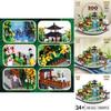 Animal Park Building Blocks Set With Abs Plastic Micro Particles For Creative Kids Playroom