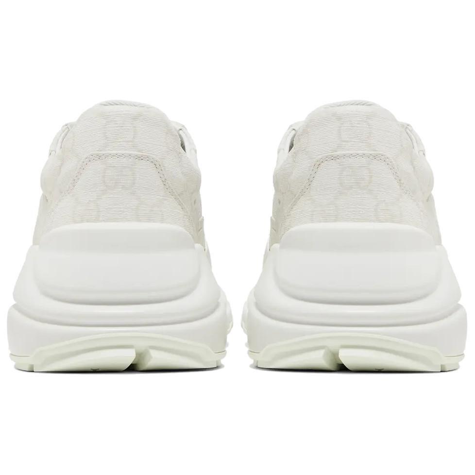 Gucci Rhyton Low Top Casual Shoes Women's White 737899 KGD00 9000