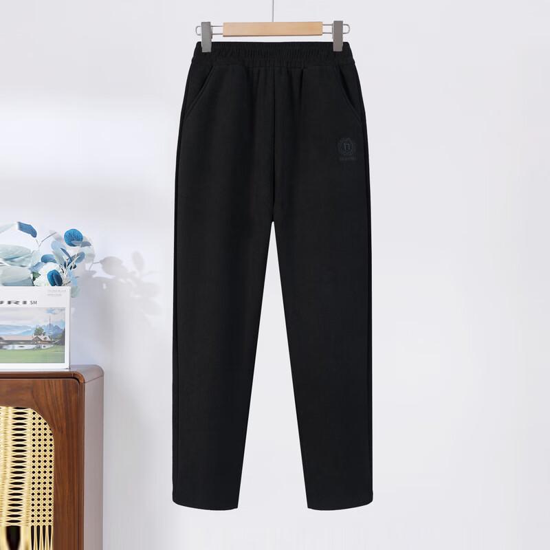 Hodo Women's Corduroy Plush Lined Tapered Pants